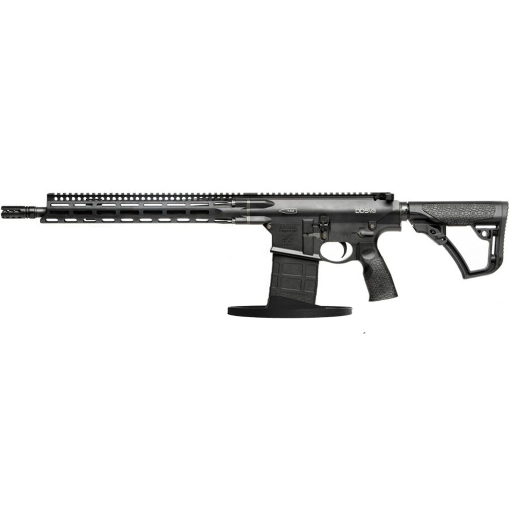 AR10 Rifle on AR10 Display Stand